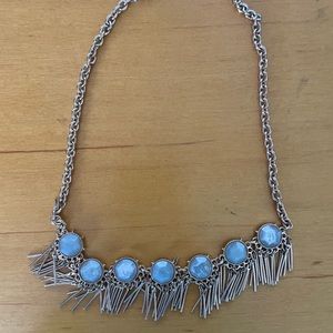 Turquoise statement necklace
